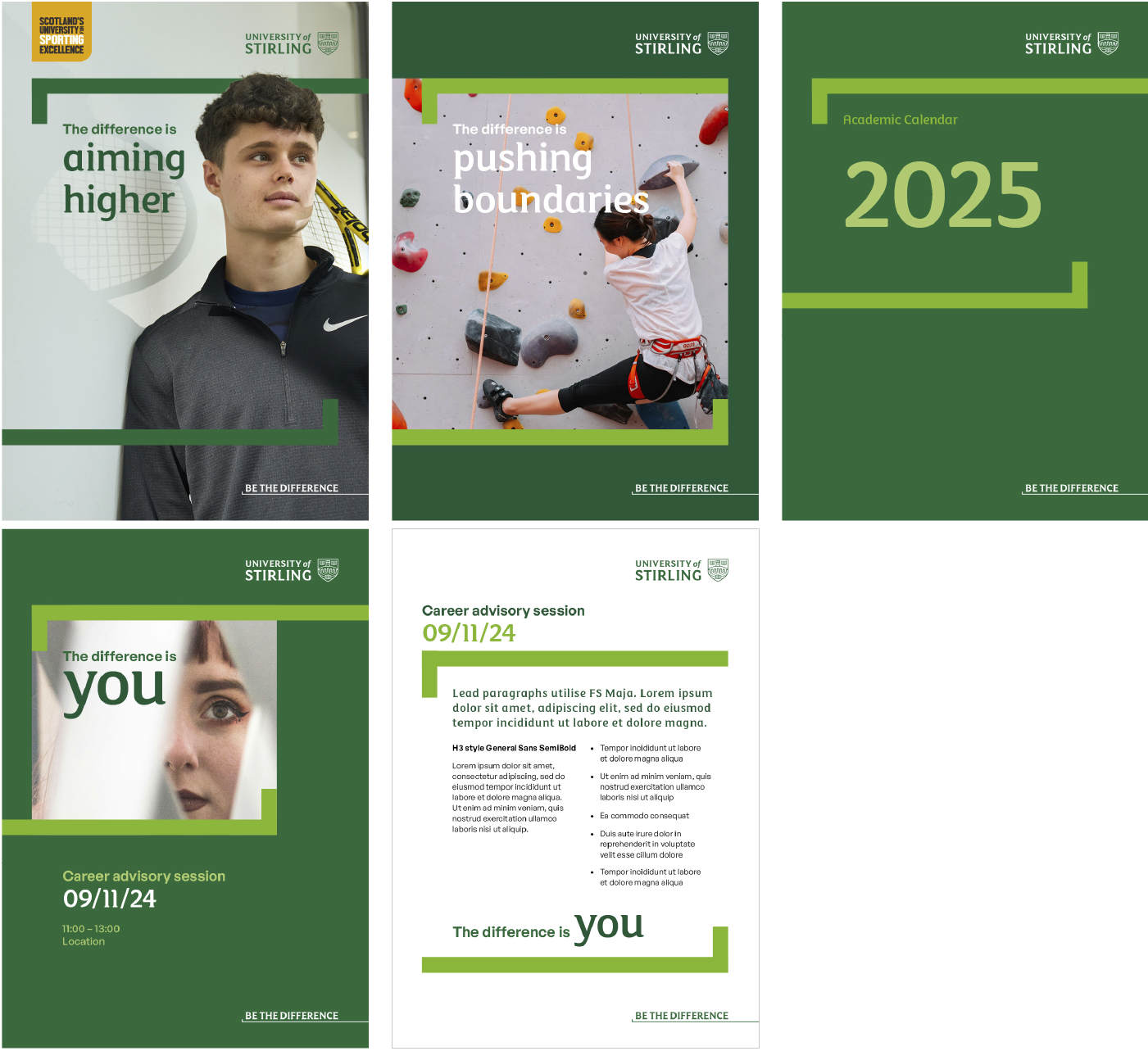 A5 covers and flyer